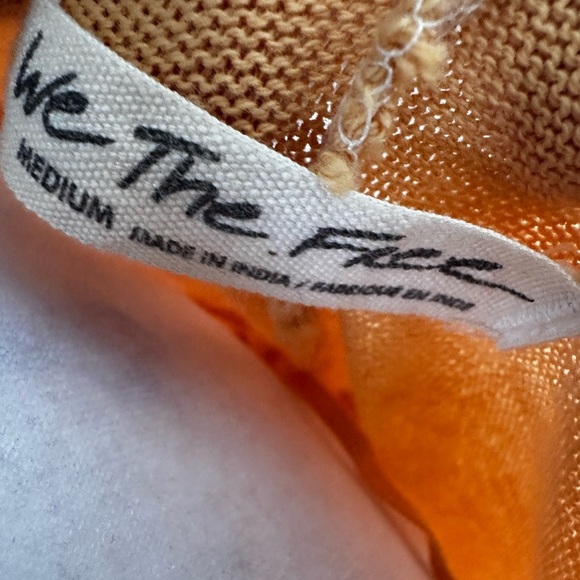 We The Free Mustard Yellow Blouse - Picture 5 of 6